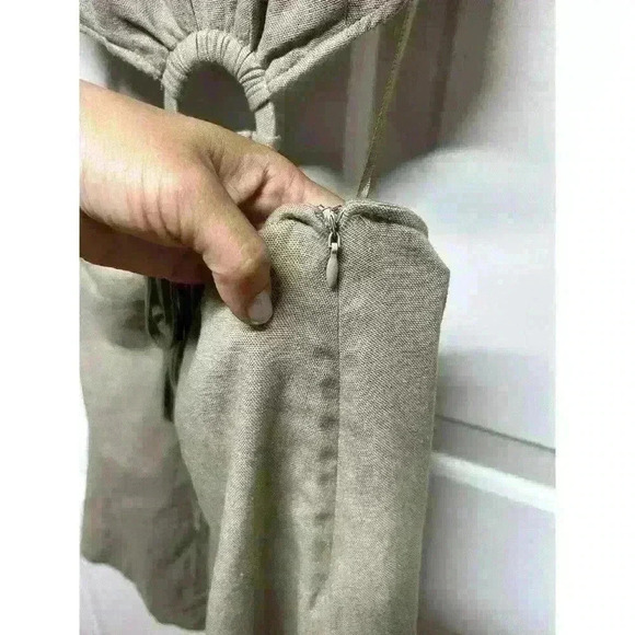 altar'd state Mini dress Body Con Cut Out Sz Medium Brown Tan Sleeveless - Picture 4 of 10